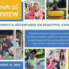 Summer at Riverview offers programs for three different age groups: Middle School, ages 11-15; High School, ages 14-19; and the Transition Program, GROW (Getting Ready for the Outside World) which serves ages 17-21.⁠
⁠
Whether opting for summer only or an introduction to the school year, the Middle and High School Summer Program is designed to maintain academics, build independent living skills, executive function skills, and provide social opportunities with peers. ⁠
⁠
During the summer, the Transition Program (GROW) is designed to teach vocational, independent living, and social skills while reinforcing academics. GROW students must be enrolled for the following school year in order to participate in the Summer Program.⁠
⁠
For more information and to see if your child fits the Riverview student profile visit fcysc.net/admissions or contact the admissions office at admissions@fcysc.net or by calling 508-888-0489 x206